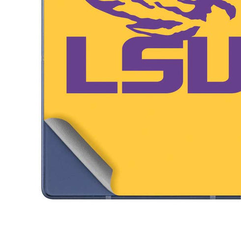 LSU Tiger Eye Logo Yellow Galaxy Z Fold6 Skin