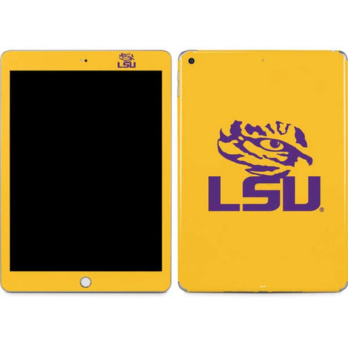 LSU Tiger Eye Logo Yellow Apple iPad Skin