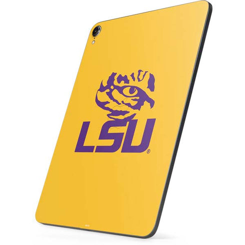 LSU Tiger Eye Logo Yellow Apple iPad Pro Skin