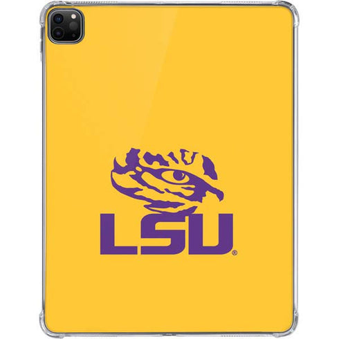 LSU Tiger Eye Logo Yellow iPad Pro 11in (2024) Clear Case