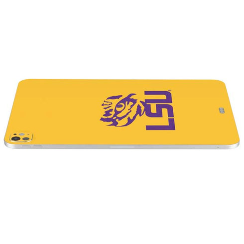 LSU Tiger Eye Logo Yellow iPad Pro 13in M4 (2024) Skin