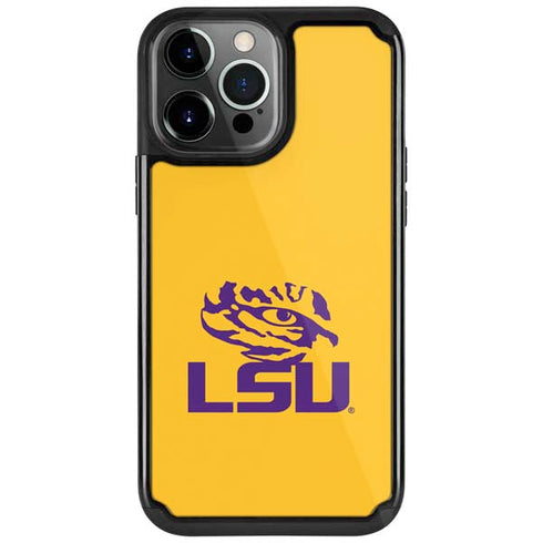 LSU Tiger Eye Logo Yellow iPhone Cases