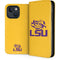 Louisiana State University - LSU Tiger Eye Logo Yellow iPhone 14 Folio Case