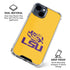 Louisiana State University - LSU Tiger Eye Logo Yellow iPhone 15 Clear Case
