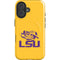 LSU Tiger Eye Logo Yellow iPhone 16 Magsafe Impact Case