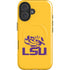 LSU Tiger Eye Logo Yellow iPhone 16 Magsafe Impact Case