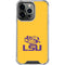 LSU Tiger Eye Logo Yellow iPhone 16 Pro Clear Case