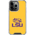LSU Tiger Eye Logo Yellow iPhone 16 Pro Max Clear Case
