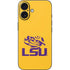 LSU Tiger Eye Logo Yellow iPhone 16 Skin