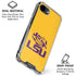 LSU Tiger Eye Logo Yellow iPhone 16e Clear Case