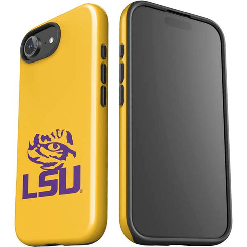 LSU Tiger Eye Logo Yellow iPhone 16e Impact Case
