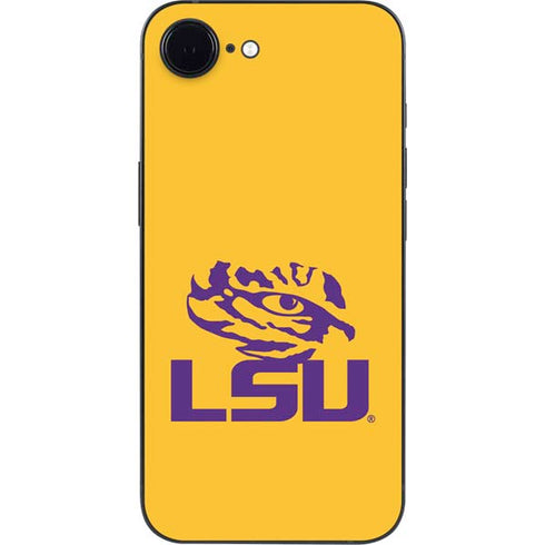 LSU Tiger Eye Logo Yellow iPhone 16e Skin