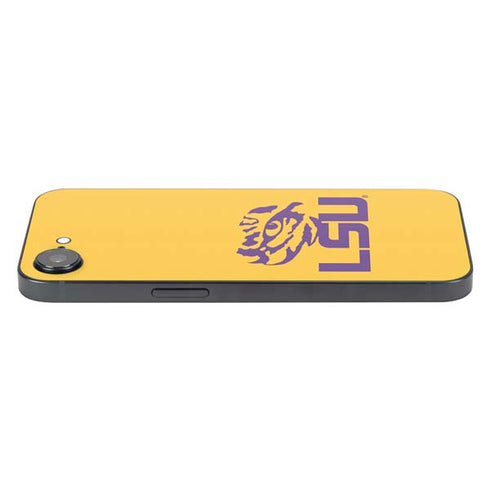 LSU Tiger Eye Logo Yellow iPhone 16e Skin
