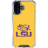 LSU Tiger Eye Logo Yellow iPhone 17 Clear Case