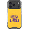 LSU Tiger Eye Logo Yellow iPhone 18 Pro Clear Case
