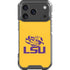 LSU Tiger Eye Logo Yellow iPhone 18 Pro Clear Case