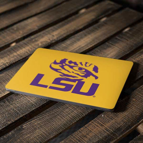 LSU Tiger Eye Logo Yellow Apple MacBook Air Skin