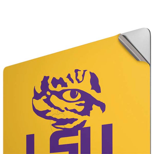 LSU Tiger Eye Logo Yellow Apple MacBook Pro 16-inch Skin