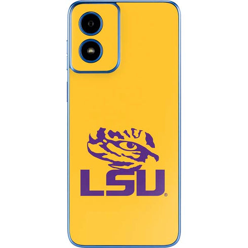 LSU Tiger Eye Logo Yellow Moto G Play 4G (2024) Skin