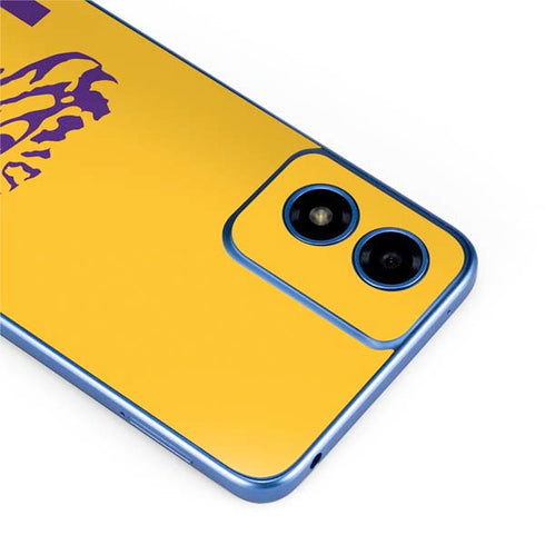 LSU Tiger Eye Logo Yellow Moto G Play 4G (2024) Skin