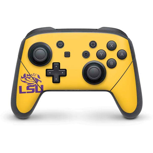 LSU Tiger Eye Logo Yellow Nintendo Skins
