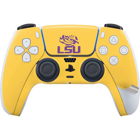 LSU Tiger Eye Logo Yellow PS5 Pro Bundle Skin