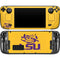 LSU Tiger Eye Logo Yellow Steam Deck Handheld Gaming Computer OLED Skin