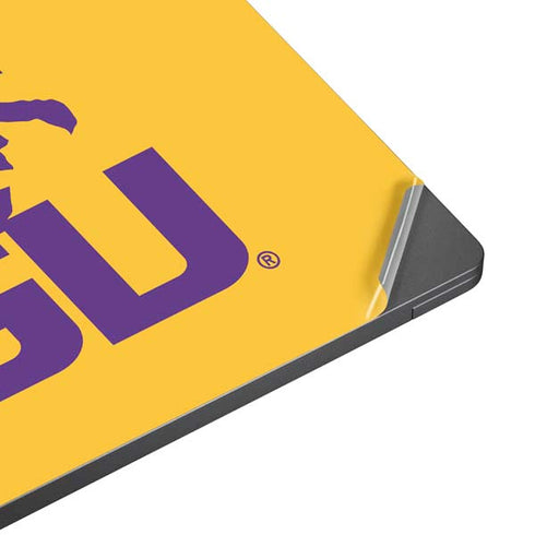 LSU Tiger Eye Logo Yellow Surface Laptop 7 13.8in Skin