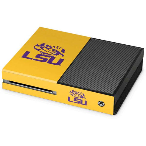 LSU Tiger Eye Logo Yellow Xbox One Skins