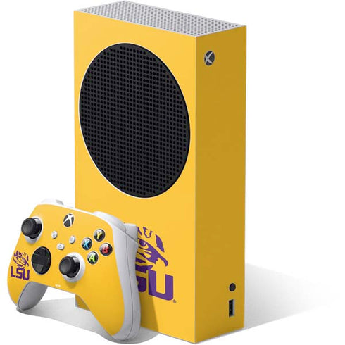 LSU Tiger Eye Logo Yellow Xbox Series S Skins