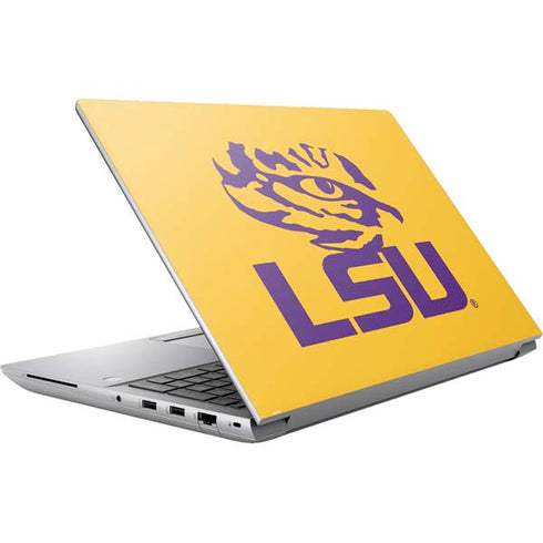 LSU Tiger Eye Logo Yellow HP ZBook Fury 16 G10 Skin