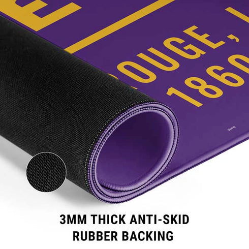 Louisiana State University - LSU Tigers Baton Rouge Gaming Mouse Pad