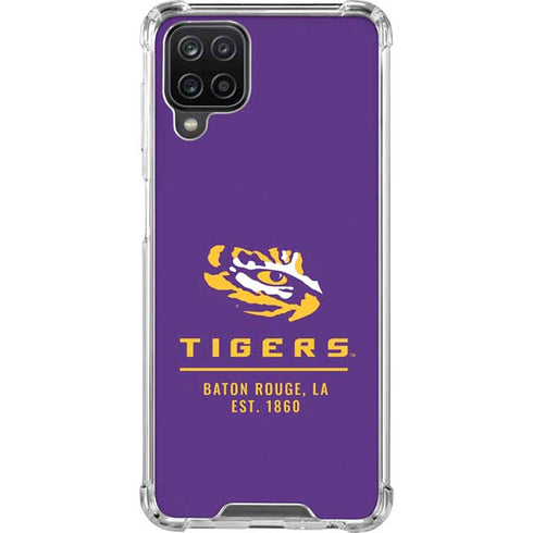 Louisiana State University - LSU Tigers Baton Rouge Galaxy A12 Clear Case