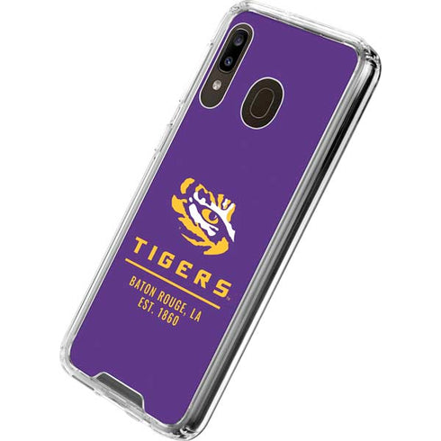 Louisiana State University - LSU Tigers Baton Rouge Galaxy A30 Clear Case