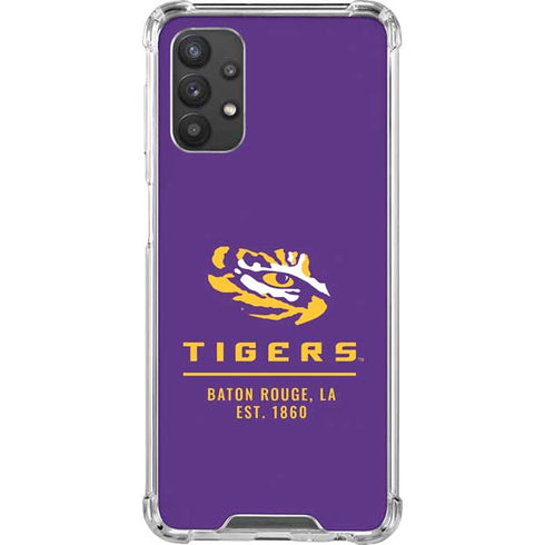 Louisiana State University - LSU Tigers Baton Rouge Galaxy A32 5G Clear Case