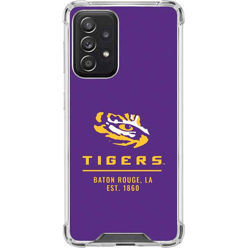 Louisiana State University - LSU Tigers Baton Rouge Galaxy A52 5G Clear Case