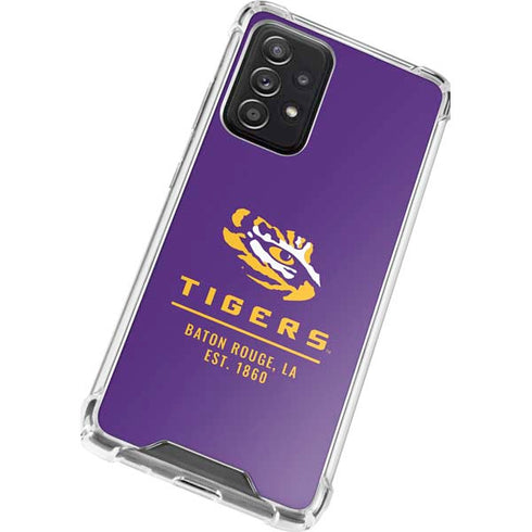Louisiana State University - LSU Tigers Baton Rouge Galaxy A52 5G Clear Case