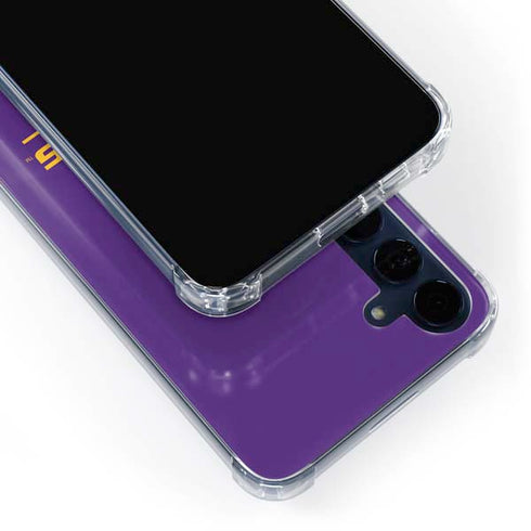 LSU Tigers Baton Rouge Galaxy A55 5G Clear Case