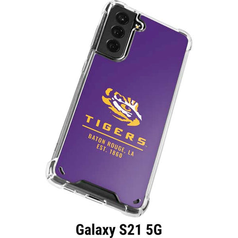 Louisiana State University - LSU Tigers Baton Rouge Galaxy S21 5G Clear Case
