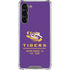 LSU Tigers Baton Rouge Galaxy S24 FE Clear Case