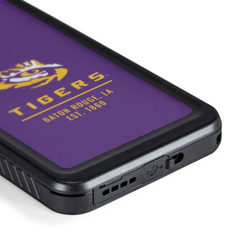 LSU Tigers Baton Rouge Galaxy S24 Plus Waterproof Case