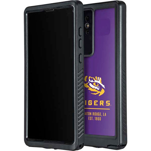 LSU Tigers Baton Rouge Galaxy S24 Ultra Waterproof Case