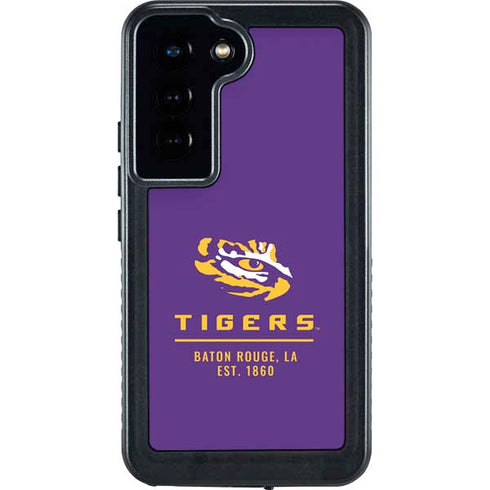 LSU Tigers Baton Rouge Galaxy S24 Waterproof Case