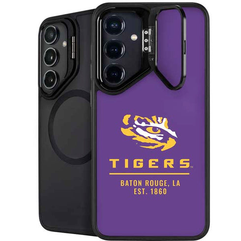 LSU Tigers Baton Rouge Galaxy S26 Kickstand Case