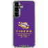 LSU Tigers Baton Rouge Galaxy S26 Plus Clear Case