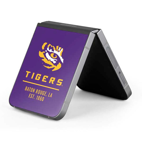 LSU Tigers Baton Rouge Galaxy Z Flip6 Skin