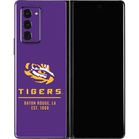 Louisiana State University - LSU Tigers Baton Rouge Galaxy Z Fold2 5G Skin