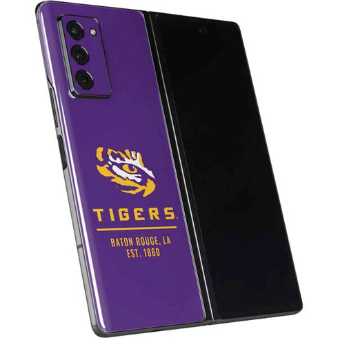 Louisiana State University - LSU Tigers Baton Rouge Galaxy Z Fold2 5G Skin