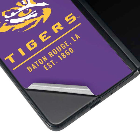 Louisiana State University - LSU Tigers Baton Rouge Galaxy Z Fold3 5G Skin