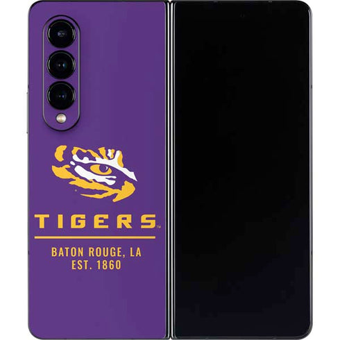Louisiana State University - LSU Tigers Baton Rouge Galaxy Z Fold4 5G Skin
